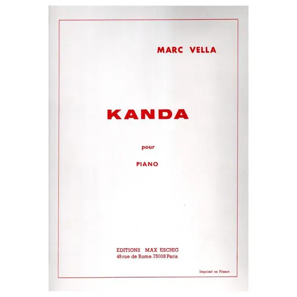 Kanda pour piano