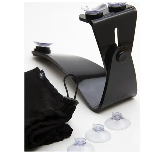 Suporte ergonômico para violão Pompeo Classic preto - maior destro