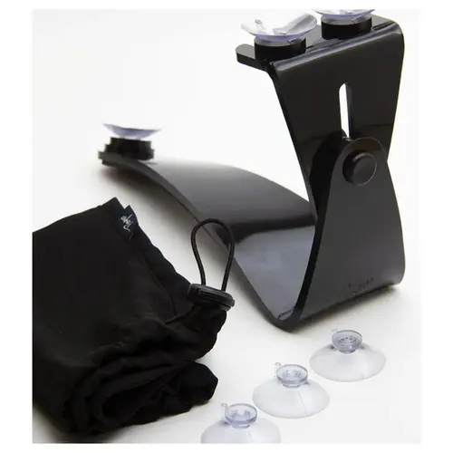 Suporte ergonômico para violão Pompeo Classic preto - menor destro