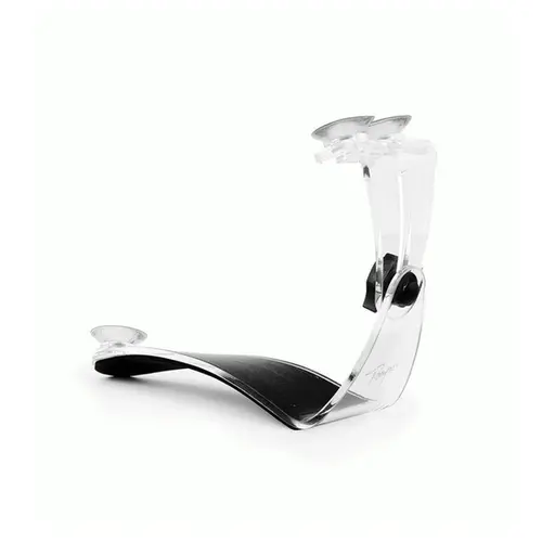 Suporte ergonômico para violão Pompeo Classic transparente - maior destro