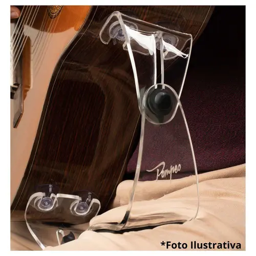 Suporte ergonômico Duo Pompeo - transparente
