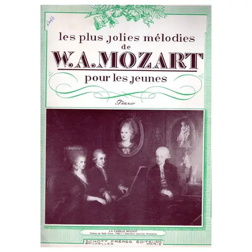Les plus jolies melodies de W. A. Mozart pour les jeunes