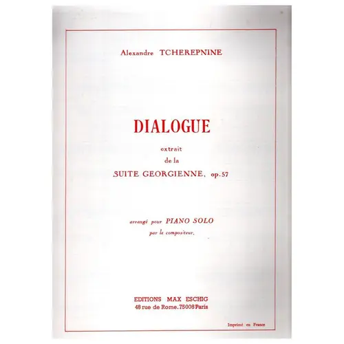 Dialogue extrait de la Suite Georgienne - Op.57