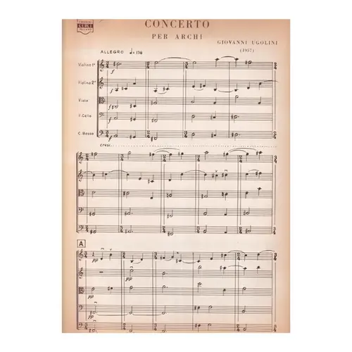 Concerto Per Archi