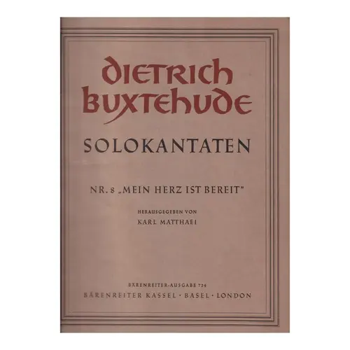 Mein Herz Ist Bereit(57 Psalm Davids)