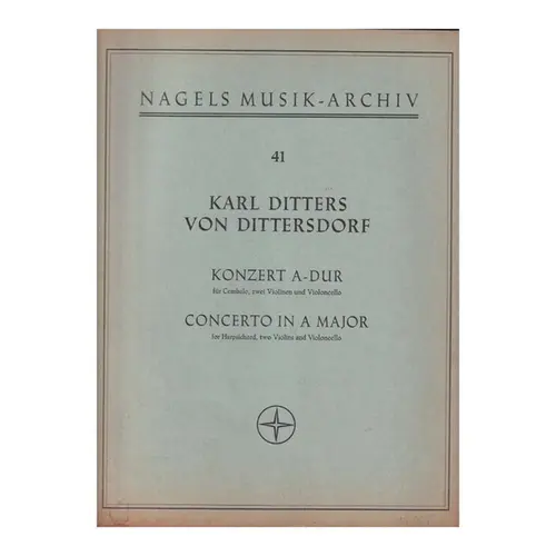Konzert A - Dur