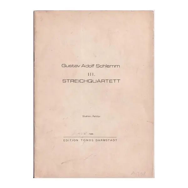 Streichquartett Vol III.