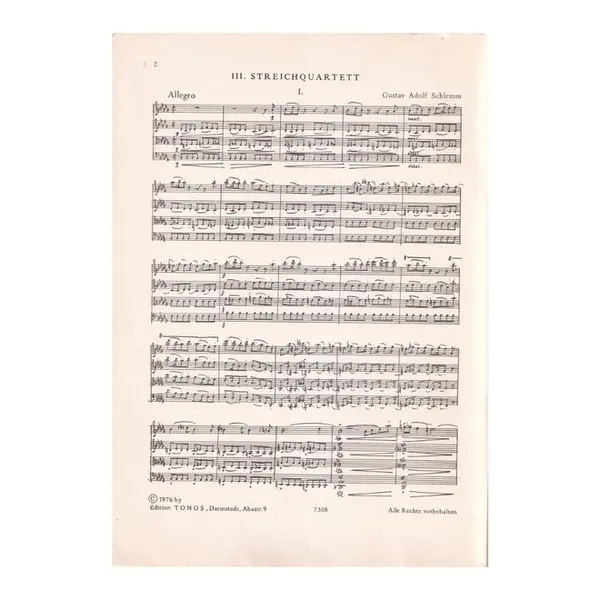 Streichquartett Vol III.