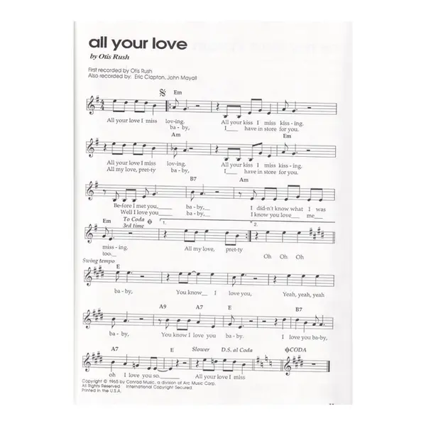 Urban Blues For Guitar