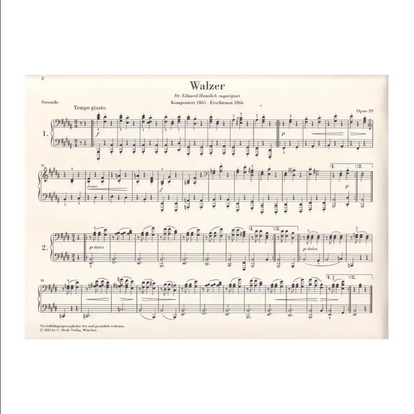 Waltzes op. 39