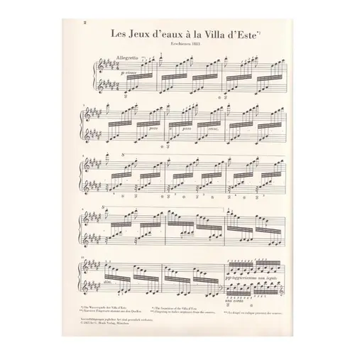Les Jeux d’eaux à la Villa d’Este