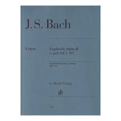 Bach English suite n.2 a minor BWV 807 - com dedilhado