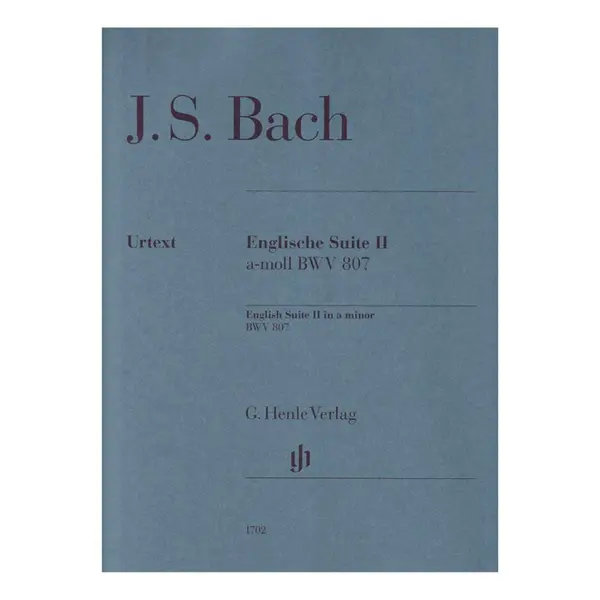 Bach English suite n.2 a minor BWV 807 - com dedilhado