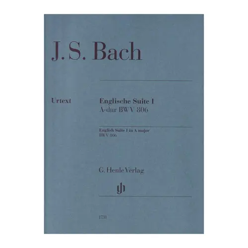 Bach English suite n.1 A major BWV 806 - sem dedilhado