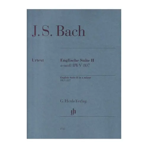 Bach English suite n.2 a minor BWV 807 - sem dedilhado