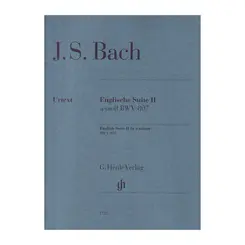 Bach English suite n.2 a minor BWV 807 - sem dedilhado