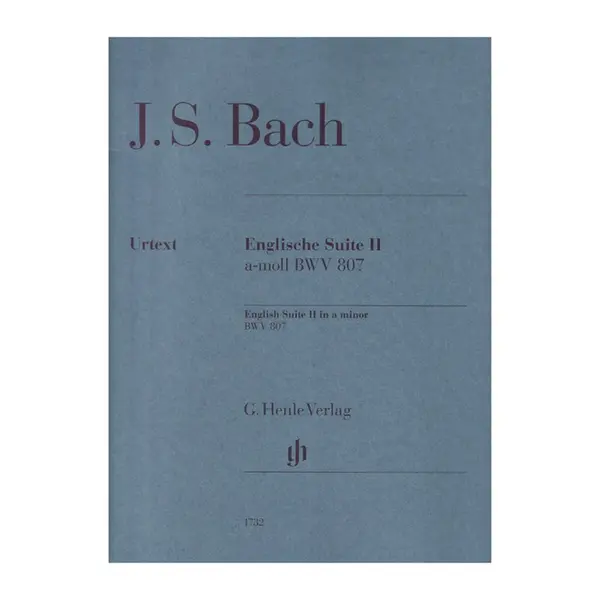 Bach English suite n.2 a minor BWV 807 - sem dedilhado