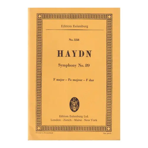 Symphony N.89  F Major