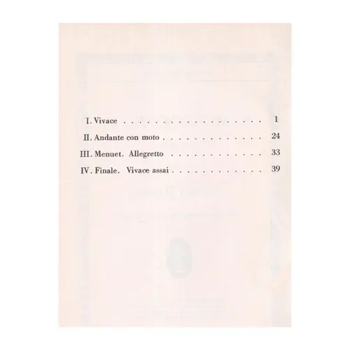 Symphony N.89  F Major