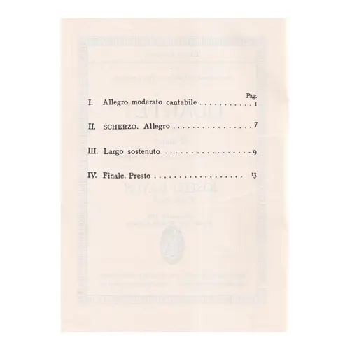 String Quartet Es Dur  Op.33 N.2
