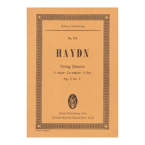 String Quartet A Major - Op.2 N.1