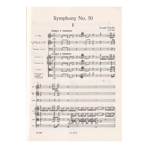 Symphony N.50 - C Major