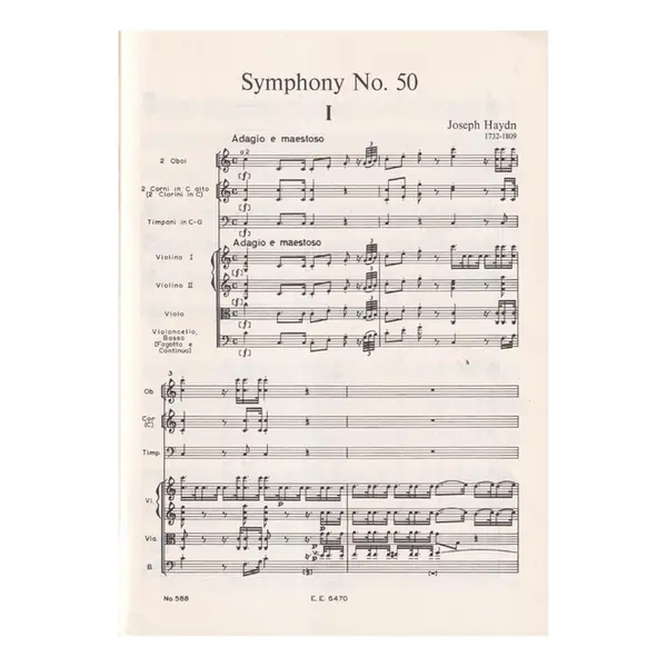 Symphony N.50 - C Major