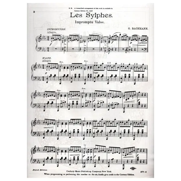 Les Sylphes - Impromptu valse