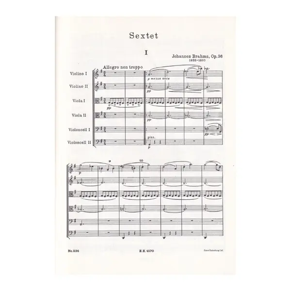 Sextet G-Dur - Op.36