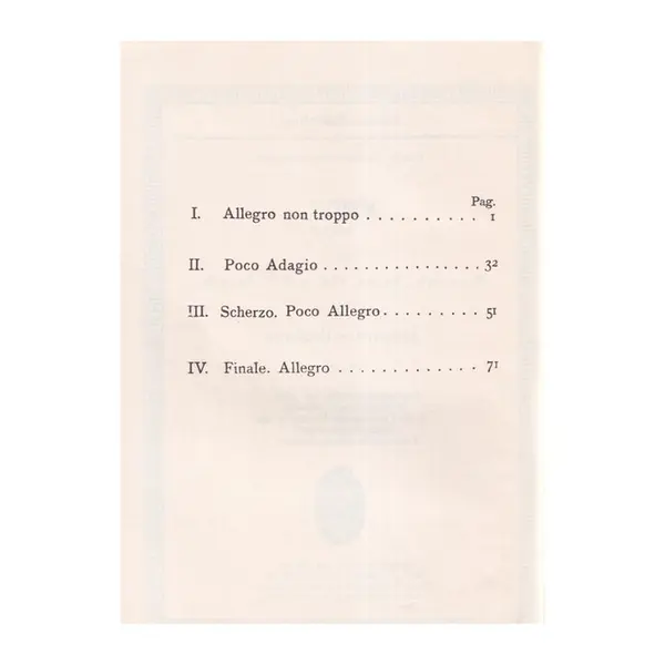Piano Quartet A Major - Op.26 (partitura de bolso)