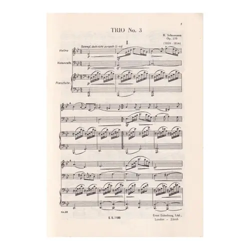 Piano Trio G Minor - Op.110