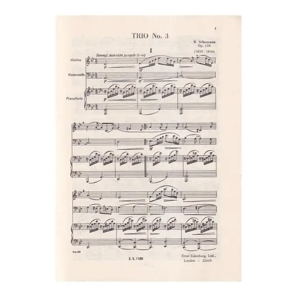Piano Trio G Minor - Op.110