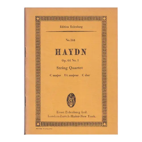 String Quartet C Major - Op.64 N.1
