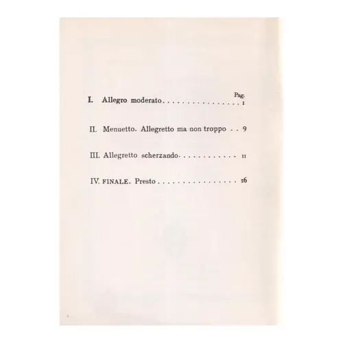 String Quartet C Major - Op.64 N.1