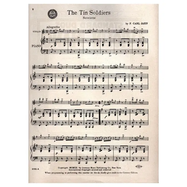 The Tin Soldiers - Novelette