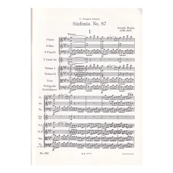 Symphony N.87 A Maj.