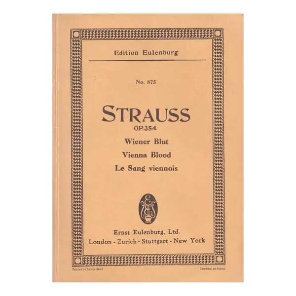Wiener Blut -Op.354