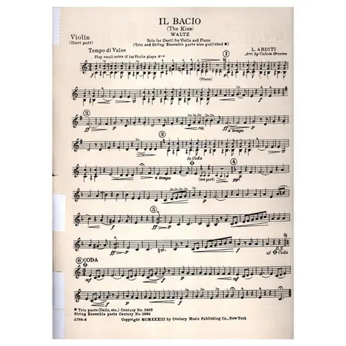Il Bacio (The Kiss) - Waltz