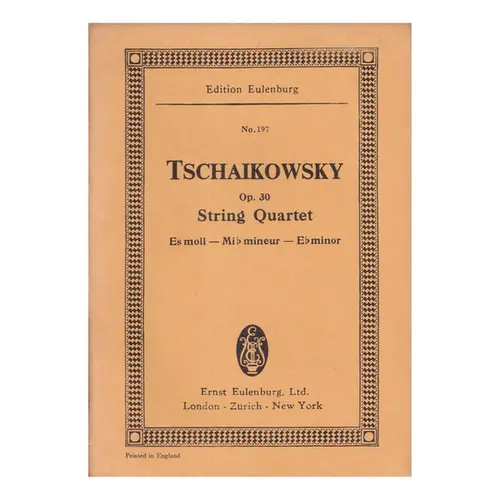 String Quartet N.3 - Op.30 - Eb Min.