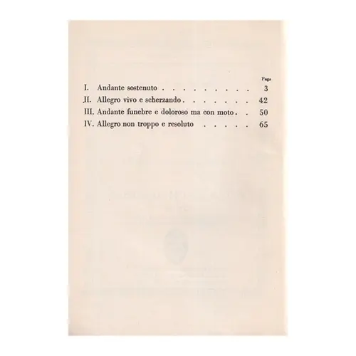 String Quartet N.3 - Op.30 - Eb Min.
