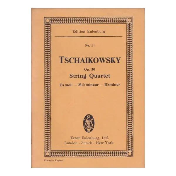 String Quartet N.3 - Op.30 - Eb Min.