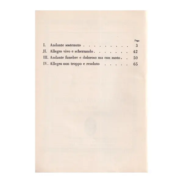 String Quartet N.3 - Op.30 - Eb Min.