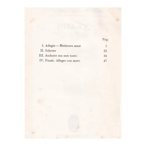 Quartet F Major - Op.22