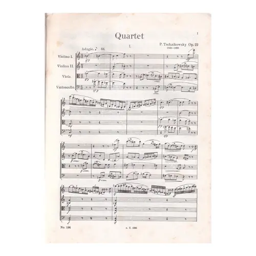 Quartet F Major - Op.22