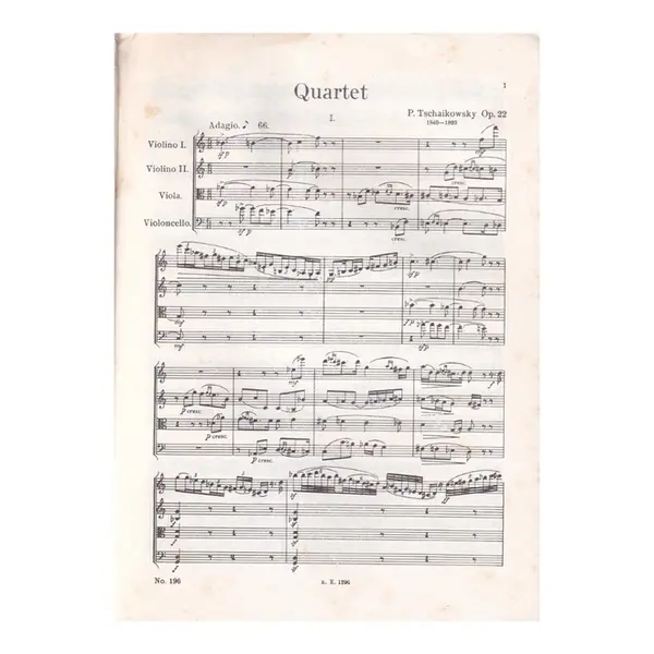Quartet F Major - Op.22