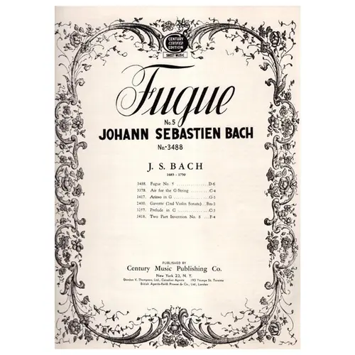 Fugue N. 5