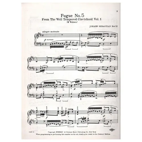 Fugue N. 5