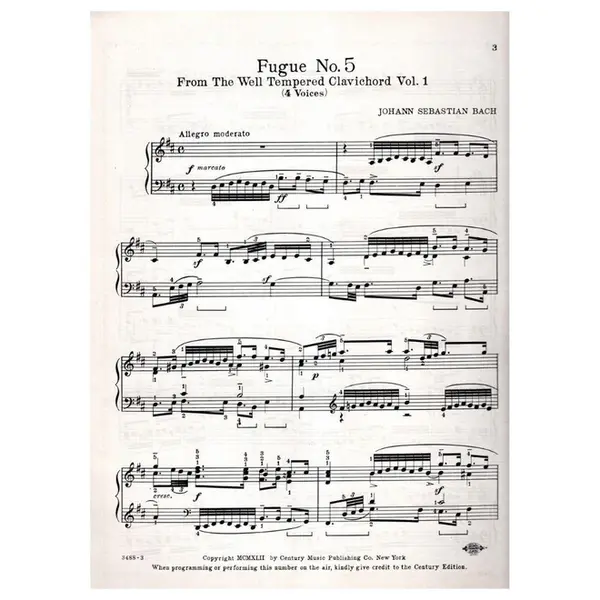 Fugue N. 5