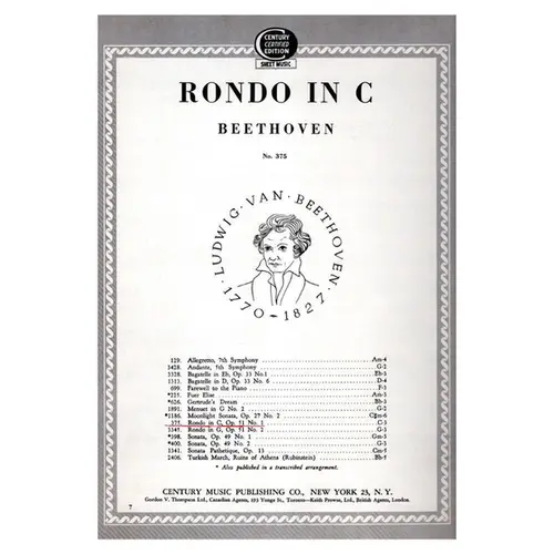 Rondo in C op. 51 n. 1