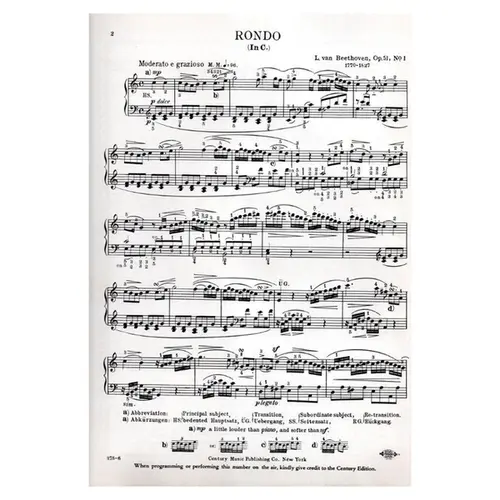 Rondo in C op. 51 n. 1